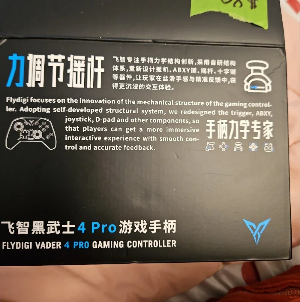 Black Wireless VR/AR Controller with USB Dongle H9